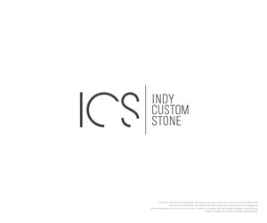 Logo Design by apik. for Indy Custom Stone  | Design: #36825240