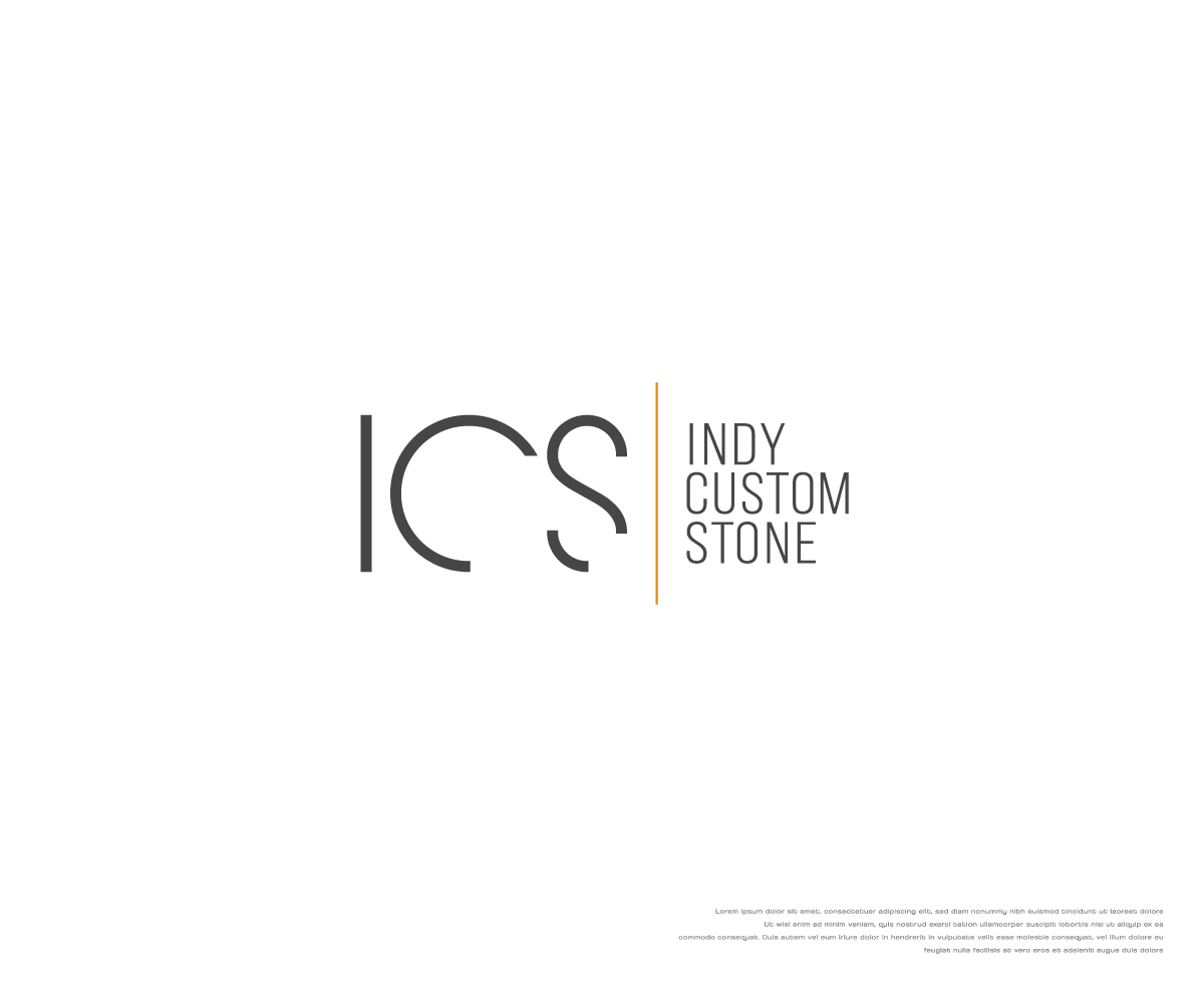 Diseño de Logo por apik. para Indy Custom Stone  | Diseño #36825248