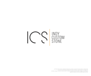 Logo Design by apik. for Indy Custom Stone  | Design: #36825248