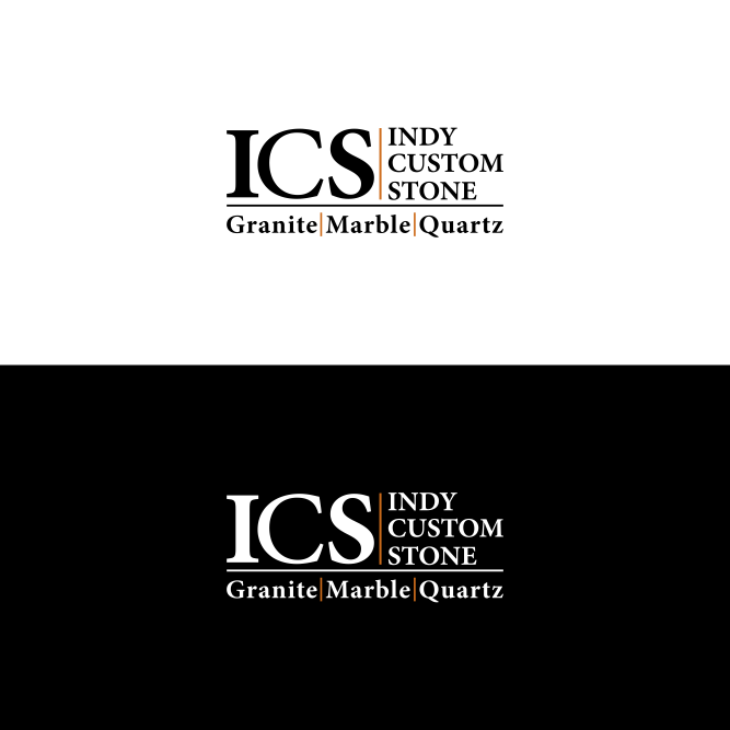 Logo Design by ni9 for Indy Custom Stone  | Design #36853376