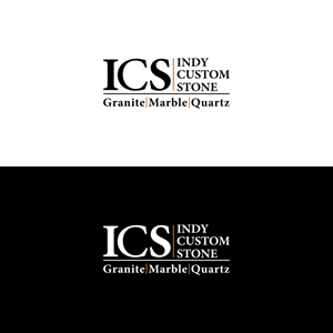 Logo Design by ni9 for Indy Custom Stone  | Design: #36853376