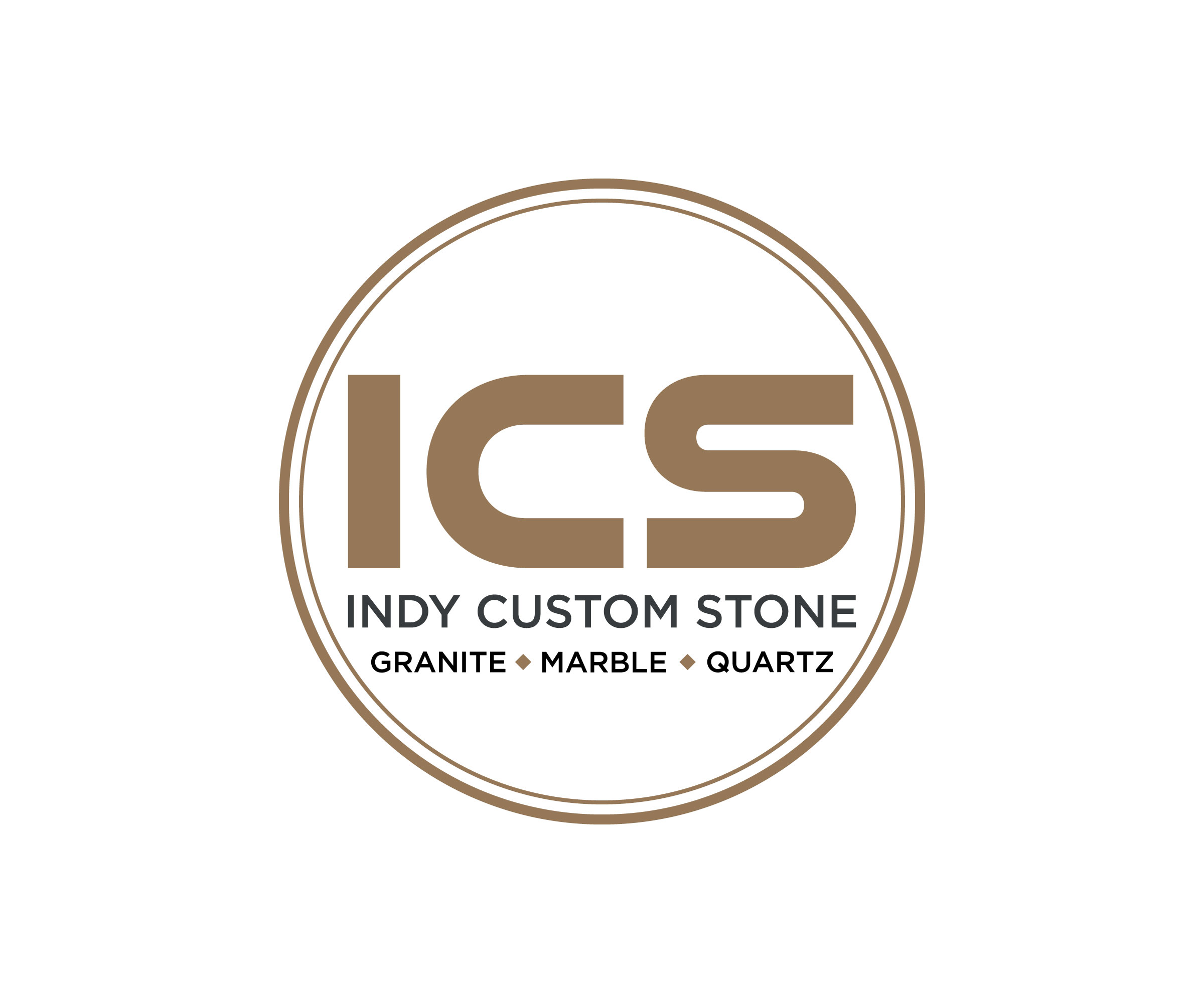 Logo Design by Goltu for Indy Custom Stone  | Design #36825275