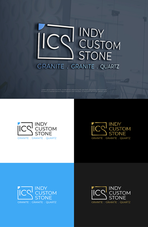 Logo Design by Creative Poli for Indy Custom Stone  | Design: #36832164
