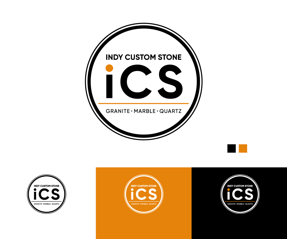 Logo Design by nadzeenadz for Indy Custom Stone  | Design #36854729
