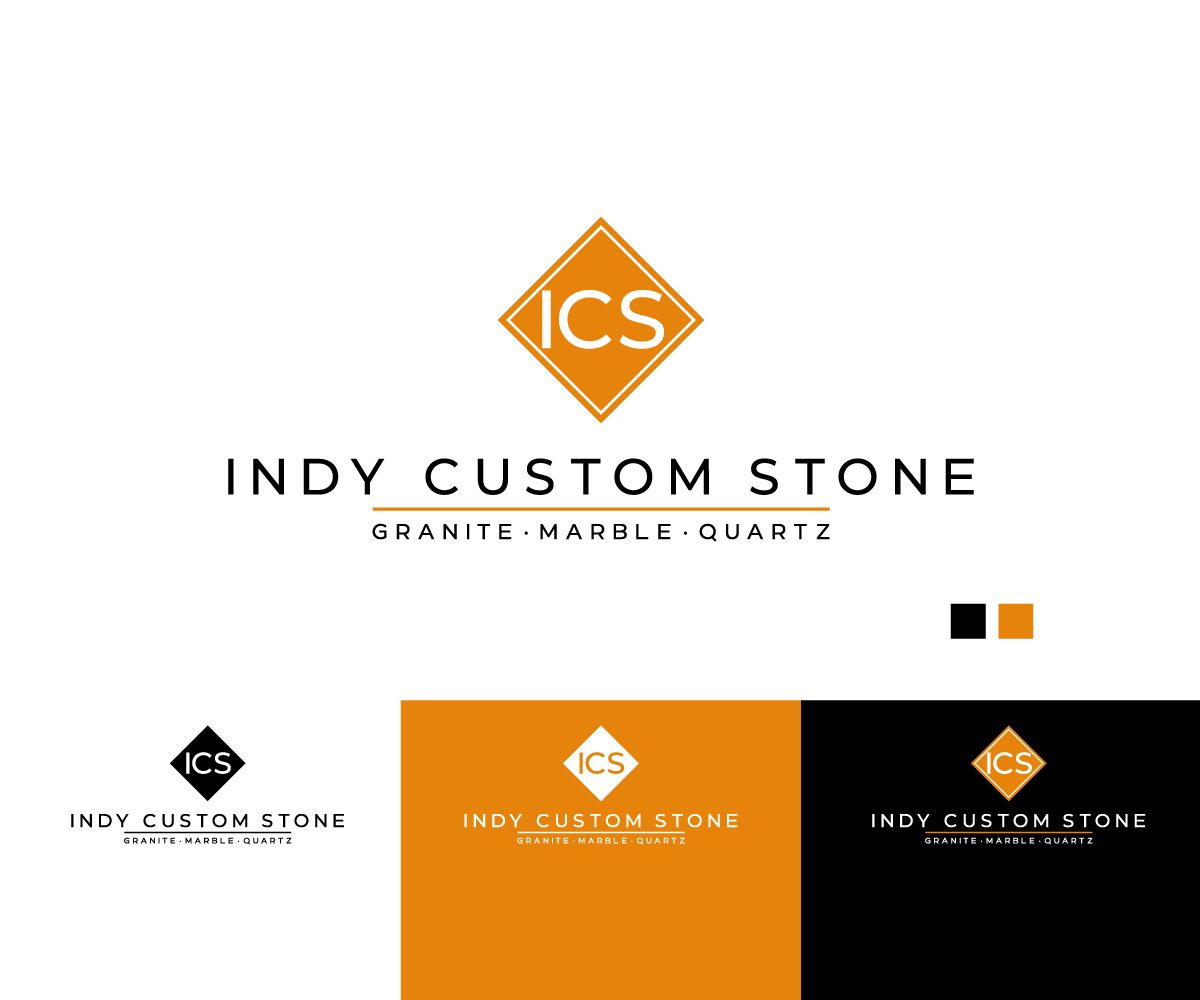 Logo Design by nadzeenadz for Indy Custom Stone  | Design #36855021