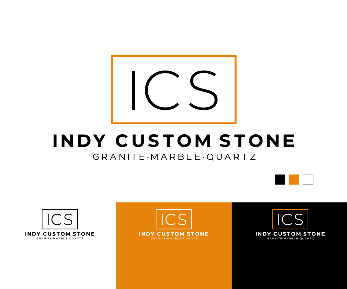 Logo Design by nadzeenadz for Indy Custom Stone  | Design #36858026