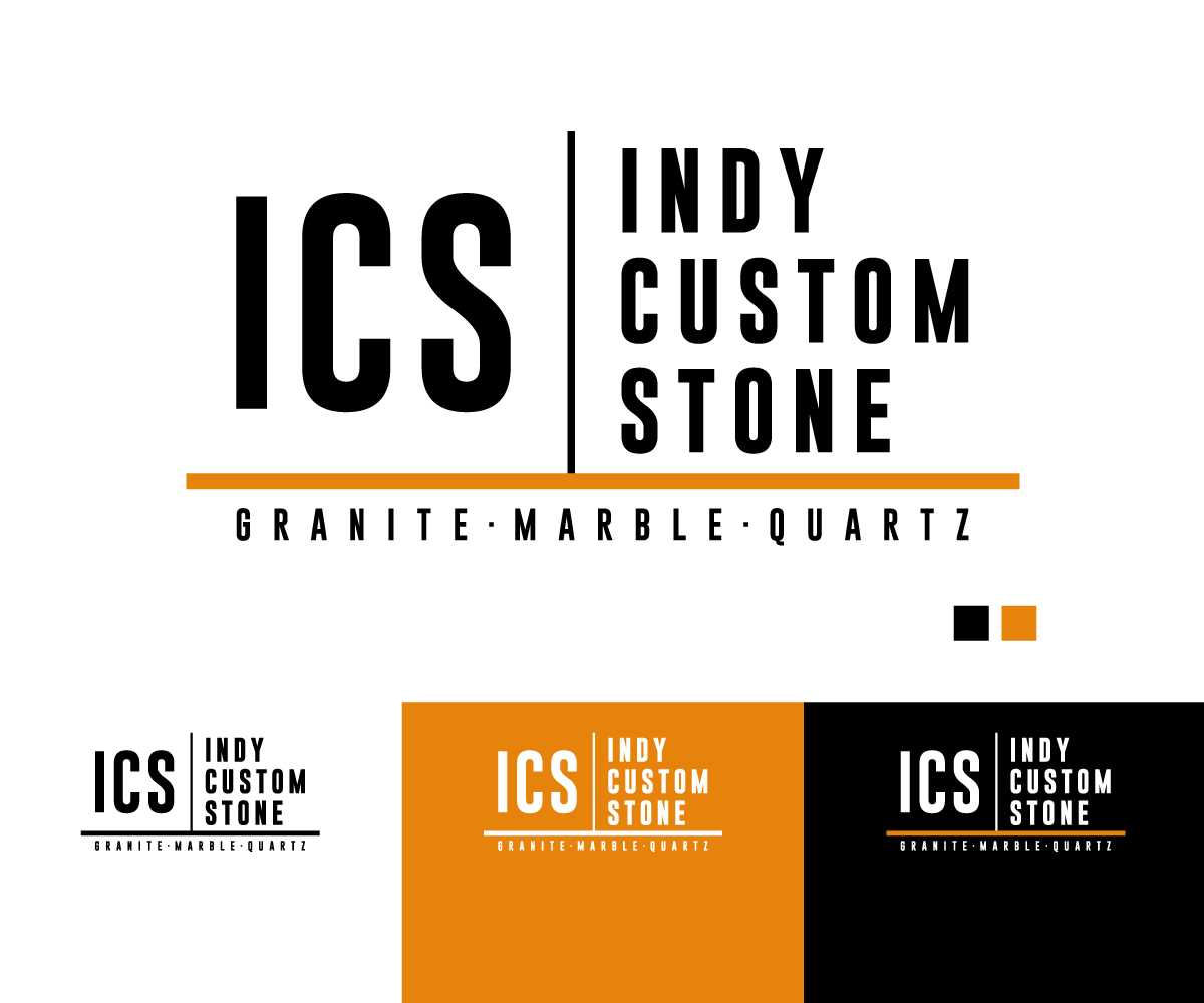 Logo Design by nadzeenadz for Indy Custom Stone  | Design #36858033