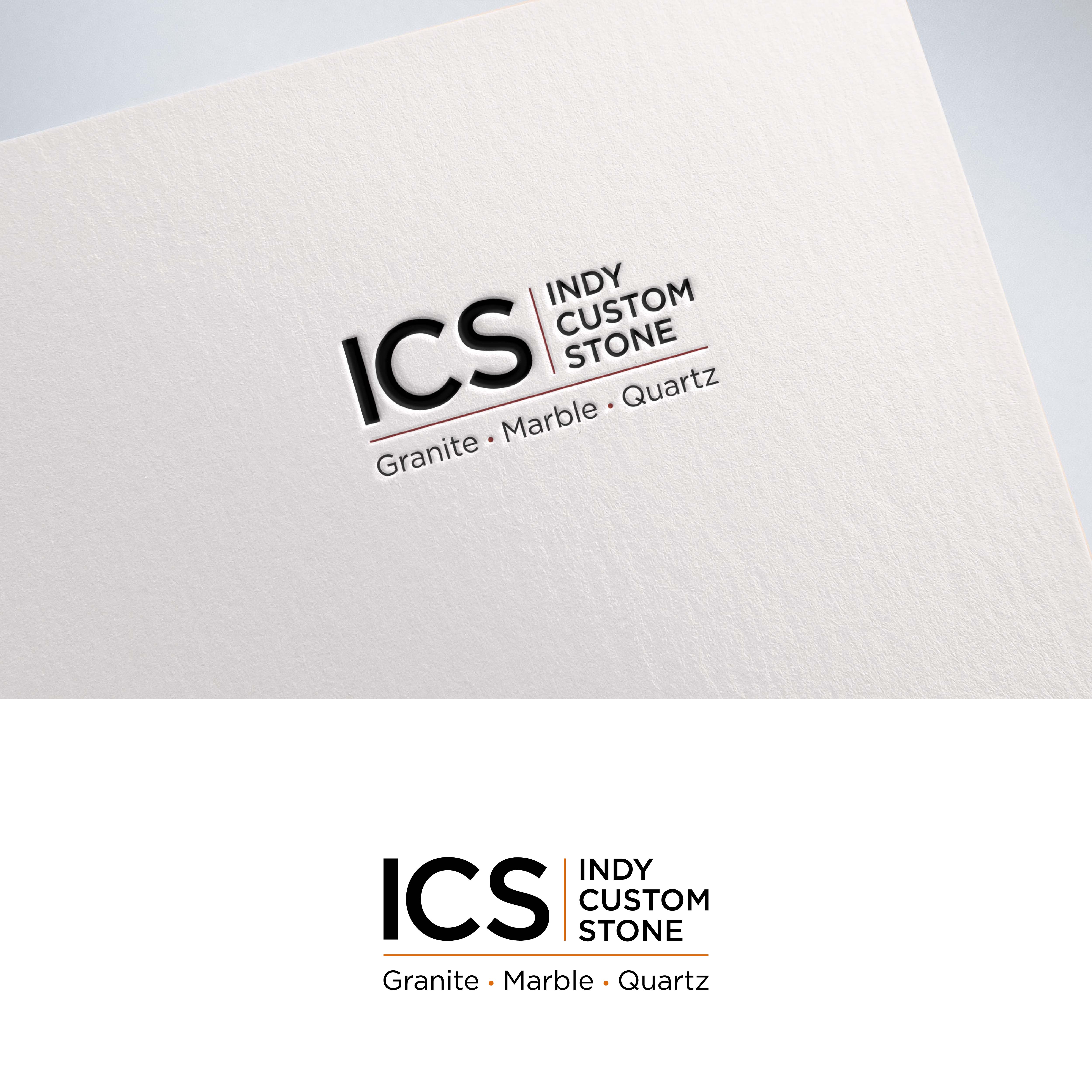 Logo Design by Logo Maker Zone for Indy Custom Stone  | Design #36829368