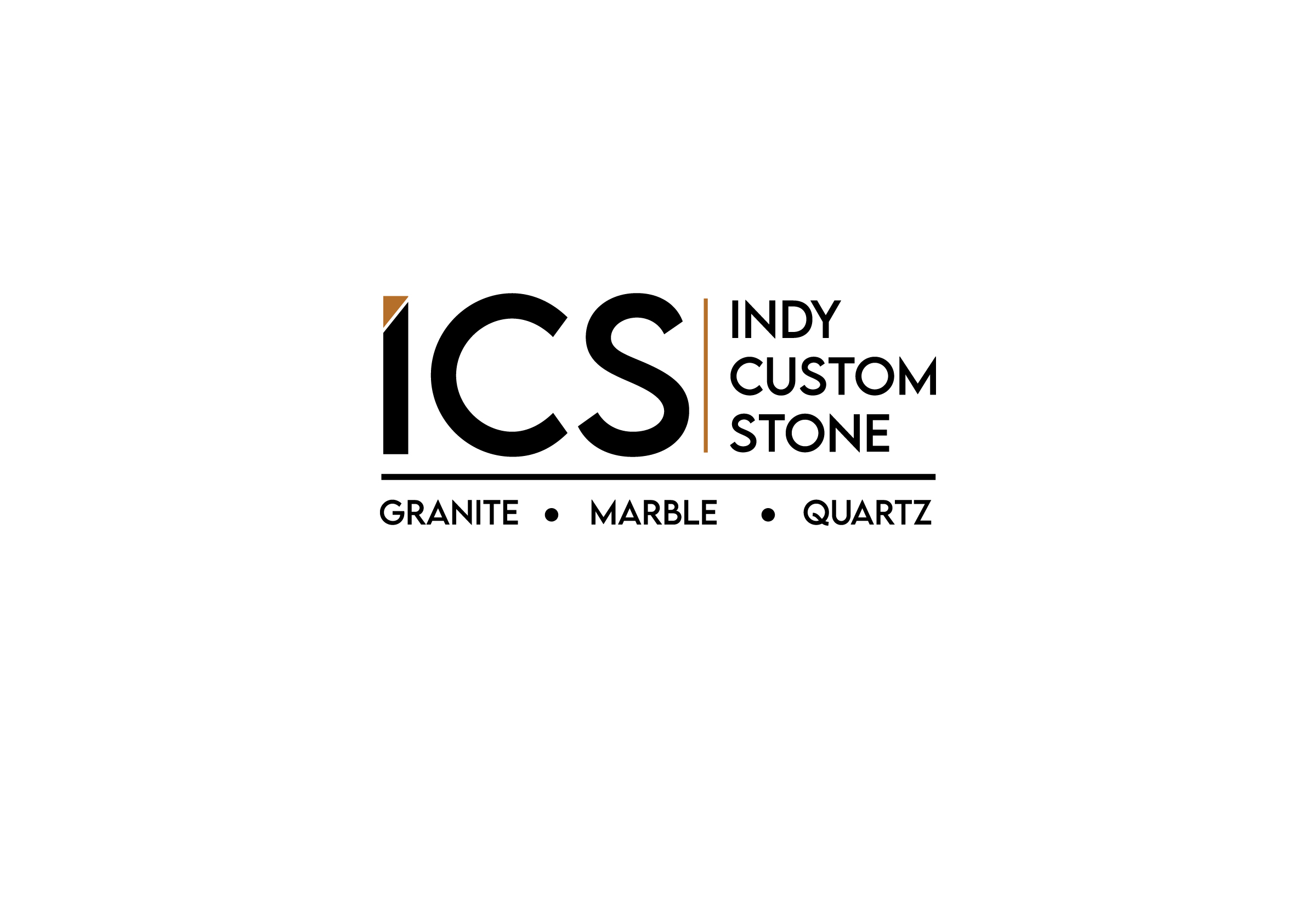 Logo Design by Md. Fariduzzaman for Indy Custom Stone  | Design #36859735