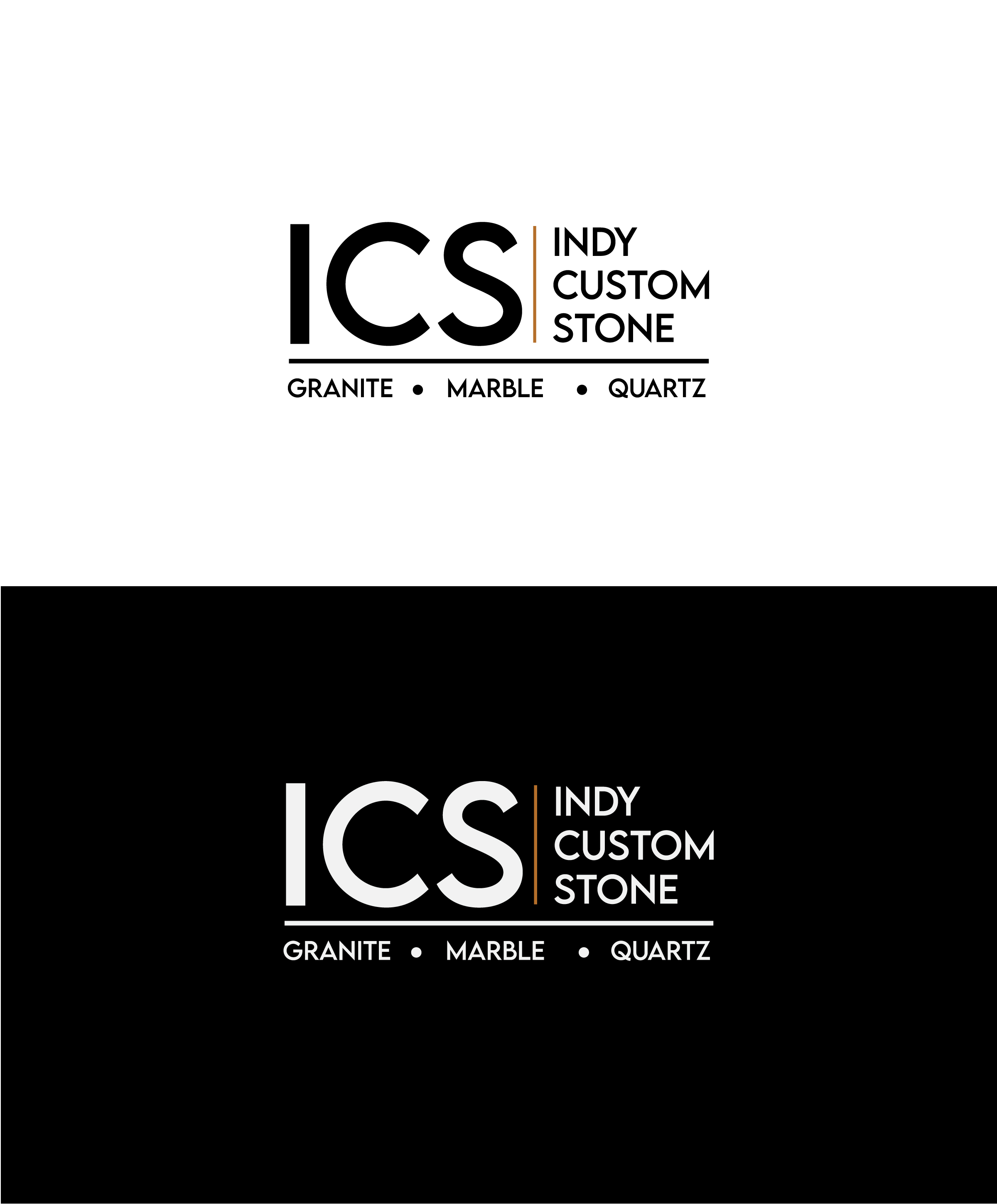 Logo Design by Md. Fariduzzaman for Indy Custom Stone  | Design #36859736