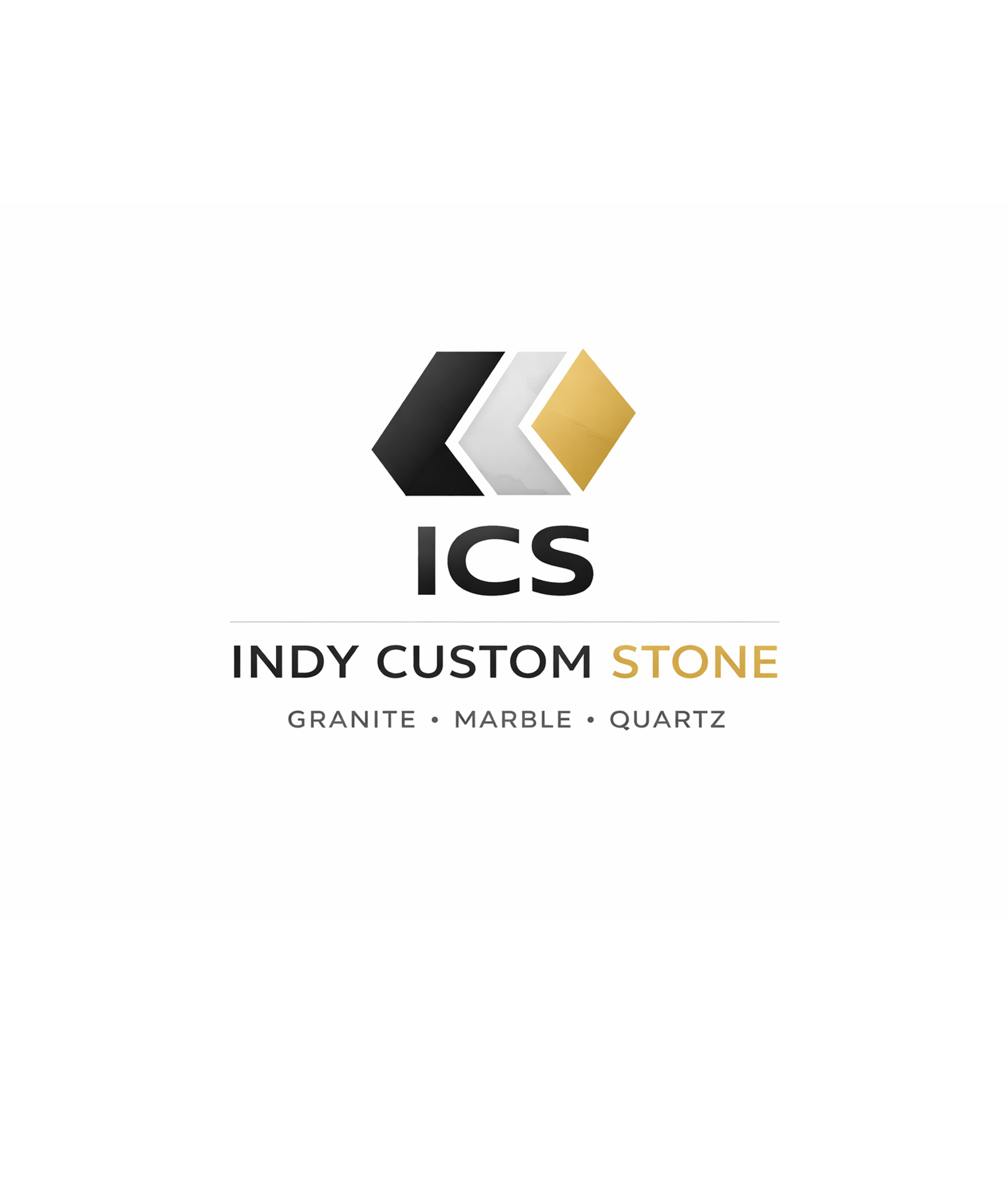 Logo Design by zoyario for Indy Custom Stone  | Design #36850969