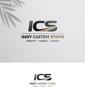 Logo Design by zoyario for Indy Custom Stone  | Design: #36850970