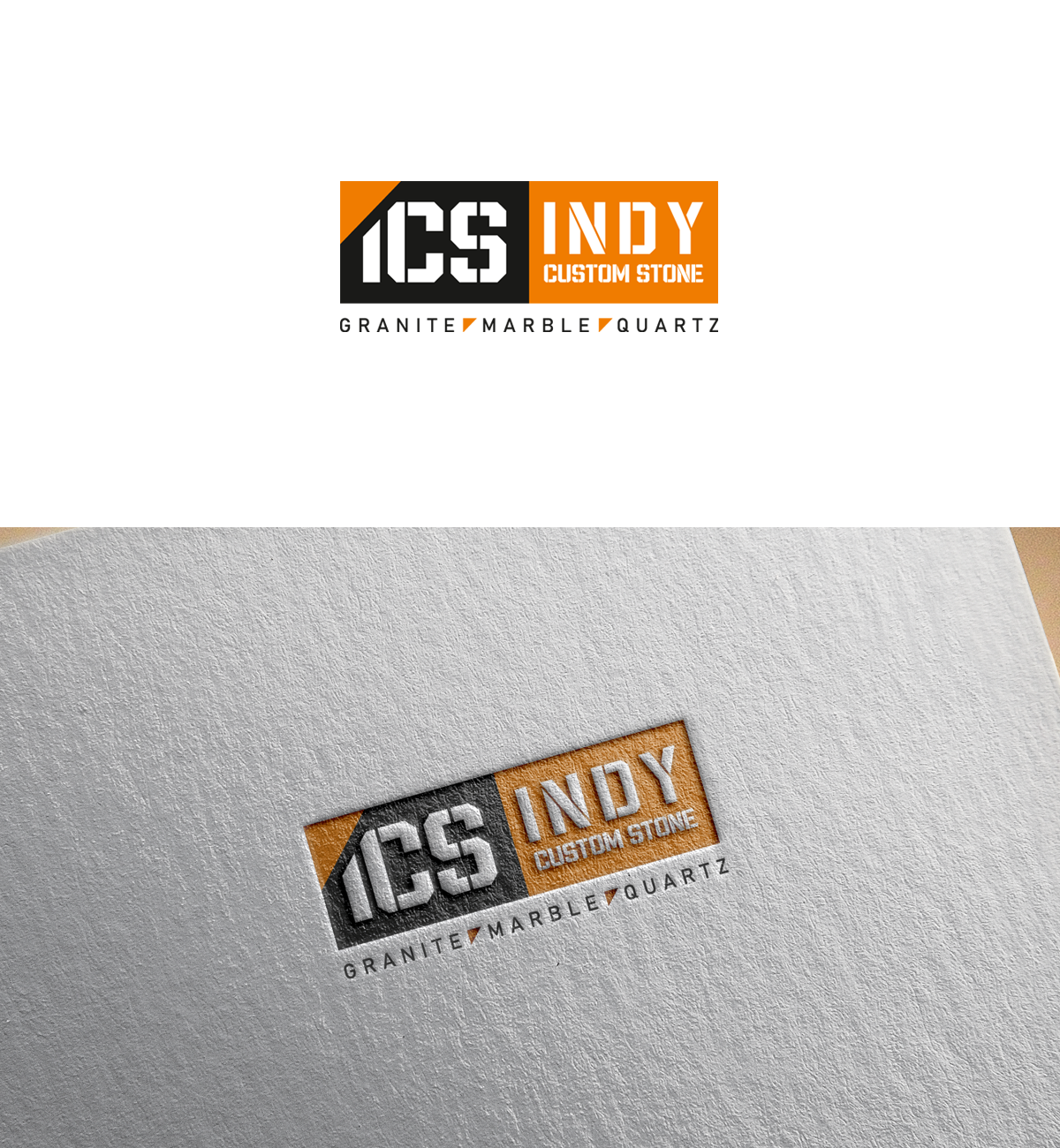 Diseño de Logo por bijuak para Indy Custom Stone  | Diseño #36825071