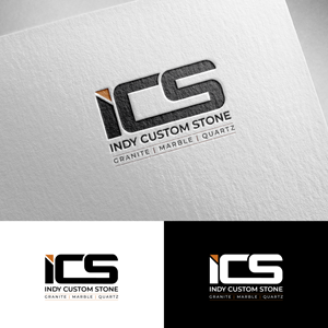 Logo Design by alzac for Indy Custom Stone  | Design: #36858920