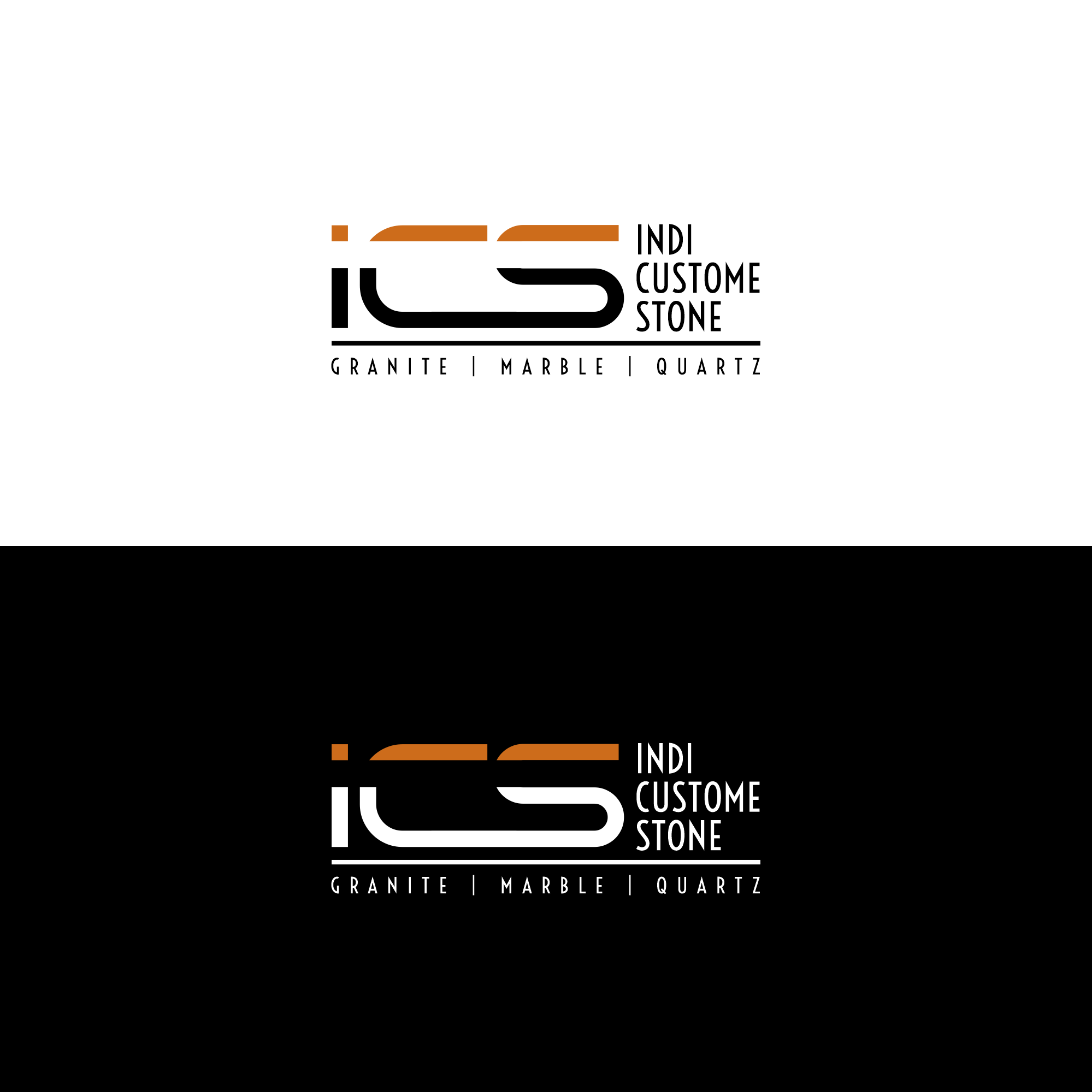 Logo Design by YANs LOGOS for Indy Custom Stone  | Design #36849209