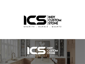 Logo Design by Owltive for Indy Custom Stone  | Design: #36893598