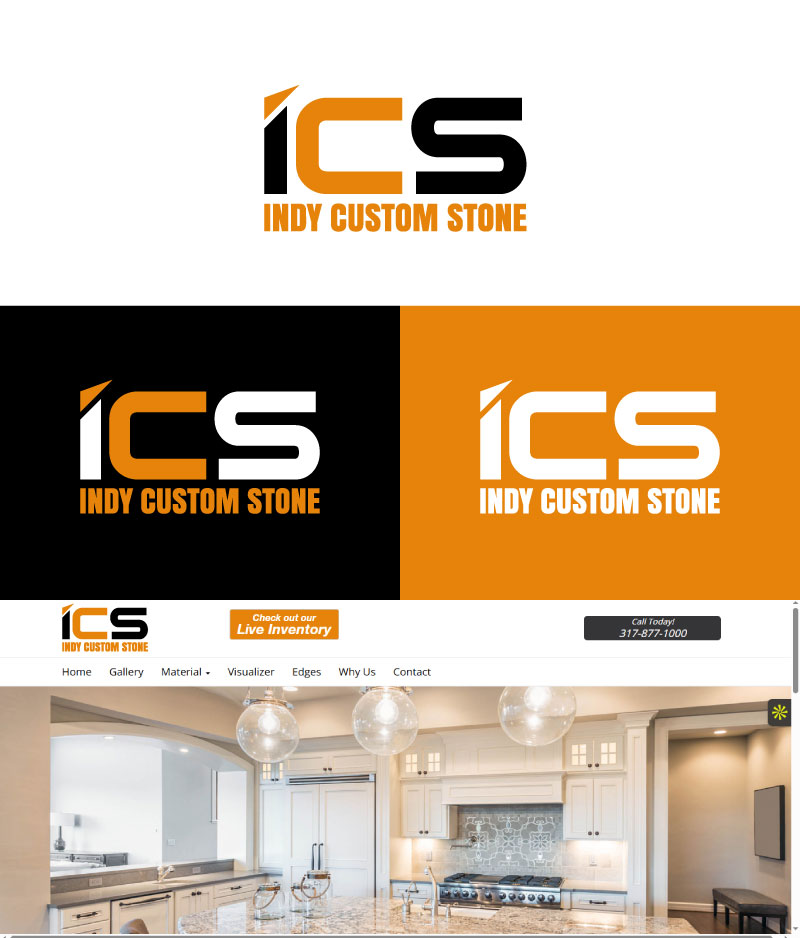 Logo Design by Pro_DesignMaster for Indy Custom Stone  | Design #36850434