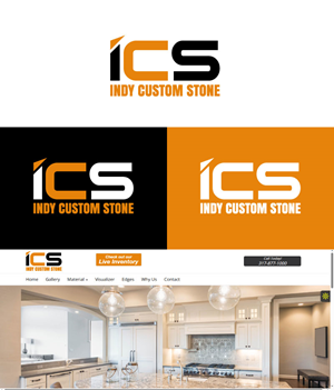 Logo Design by Pro_DesignMaster for Indy Custom Stone  | Design: #36850434