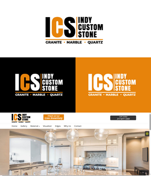 Logo Design by Pro_DesignMaster for Indy Custom Stone  | Design: #36850435