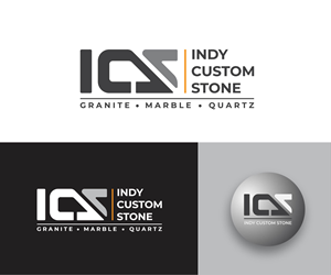 Logo Design by genzo for Indy Custom Stone  | Design: #36859068