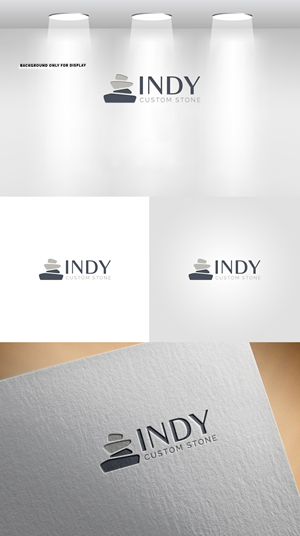 Logo Design by Soonia for Indy Custom Stone  | Design: #36825554
