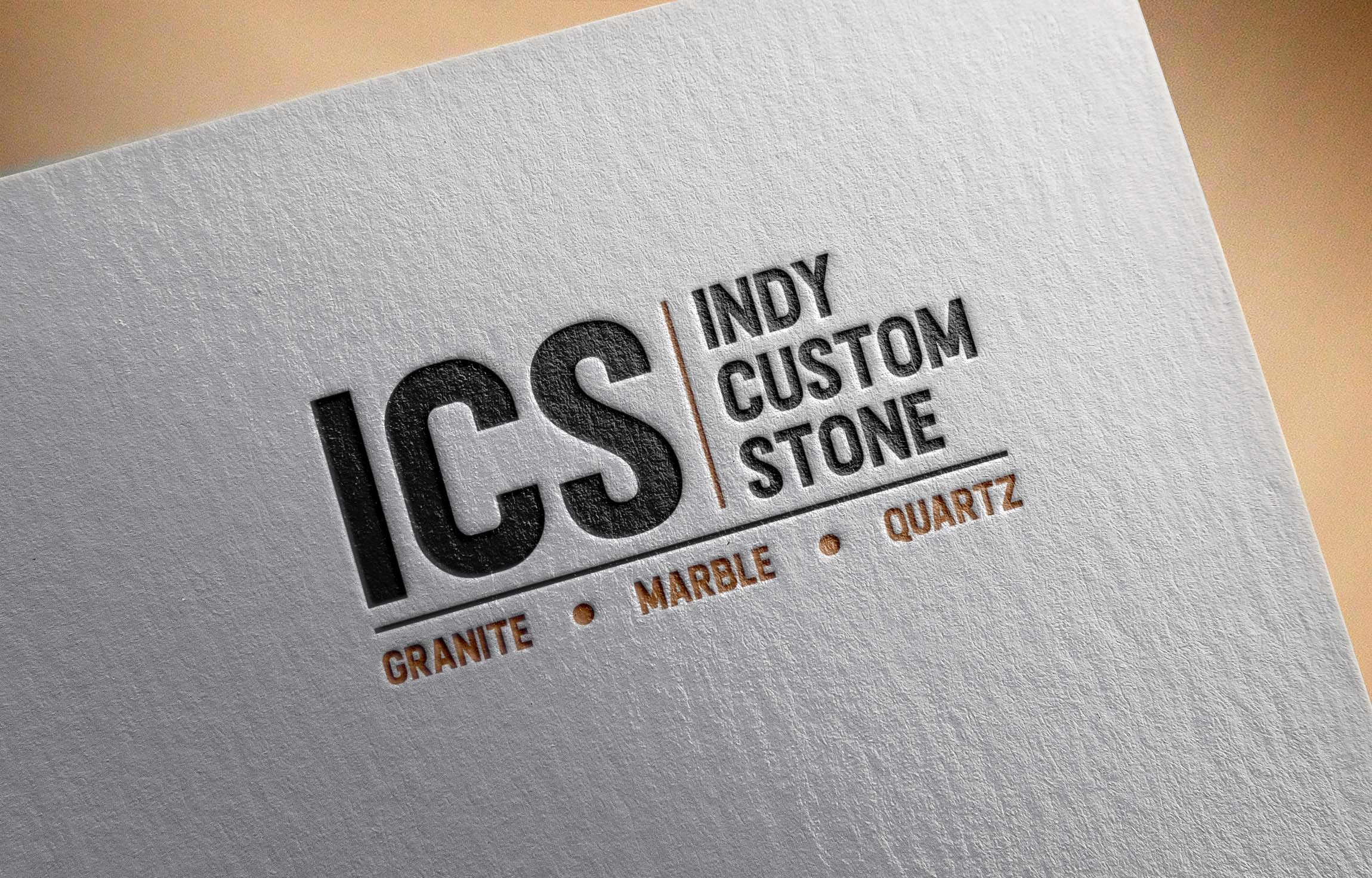Diseño de Logo por UN para Indy Custom Stone  | Diseño #36825067