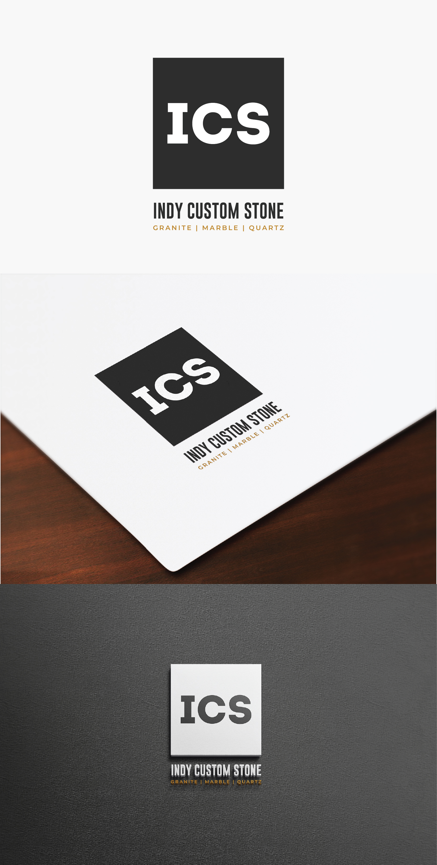 Diseño de Logo por IMilenovic para Indy Custom Stone  | Diseño #36825161