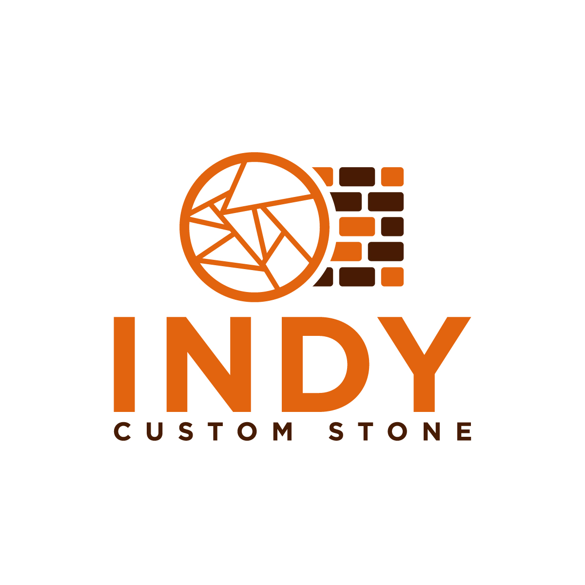 Logo Design by KajalRekha for Indy Custom Stone  | Design #36832124