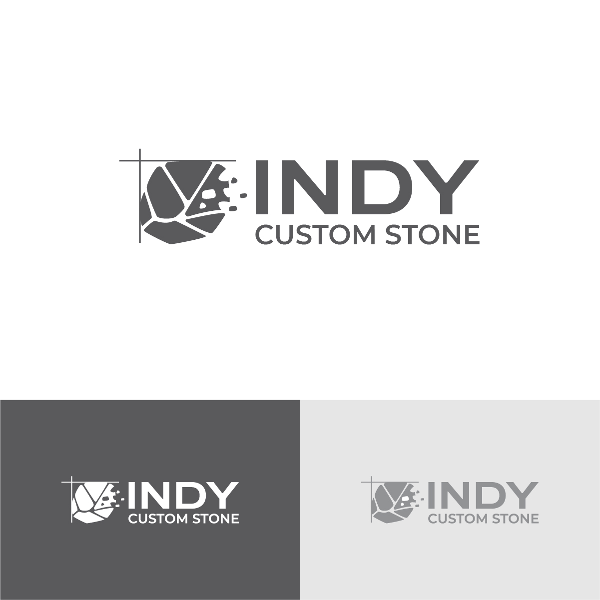 Diseño de Logo por KajalRekha para Indy Custom Stone  | Diseño #36832130