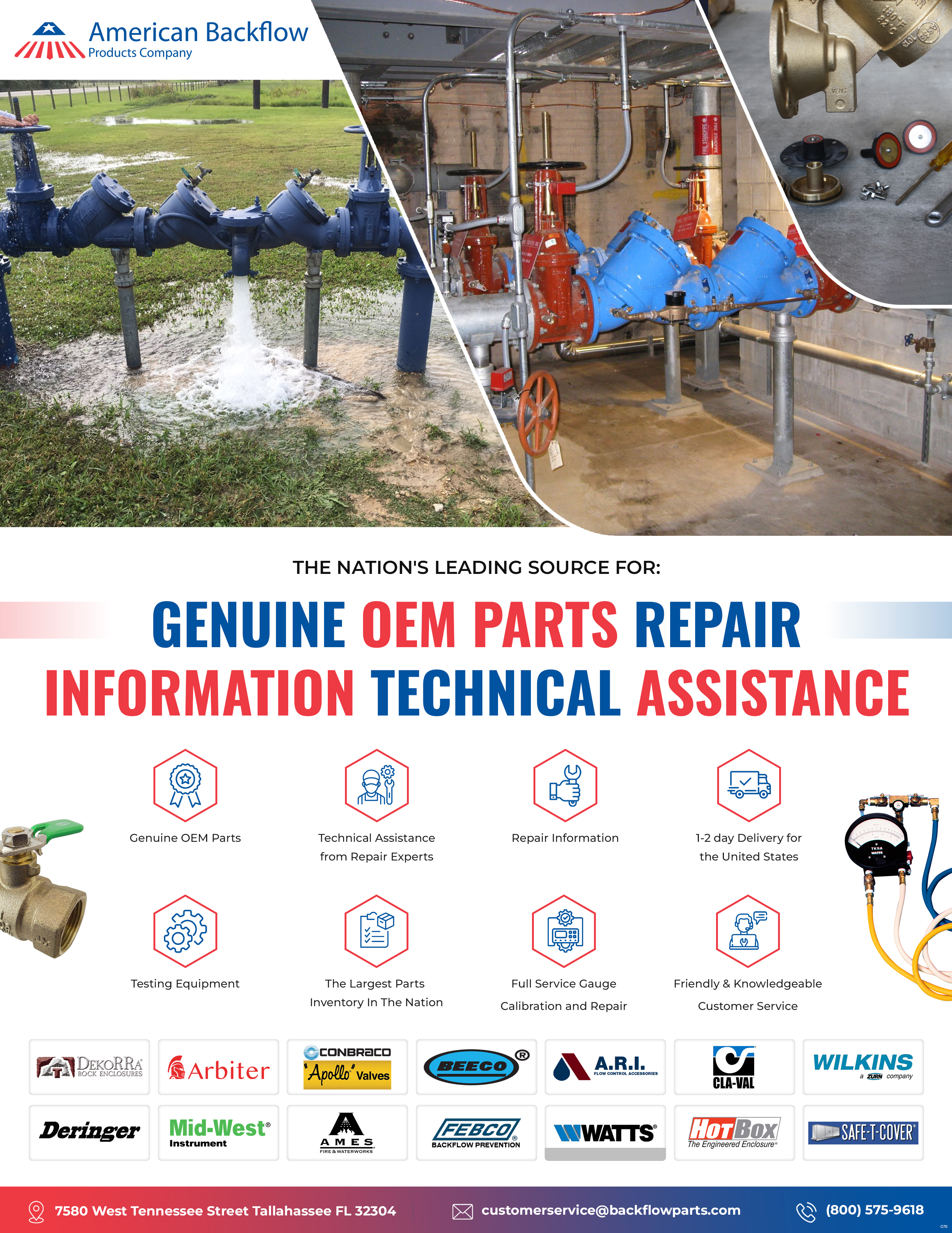 Flyer-Design von pb für American Backflow Products Company | Design #36838469