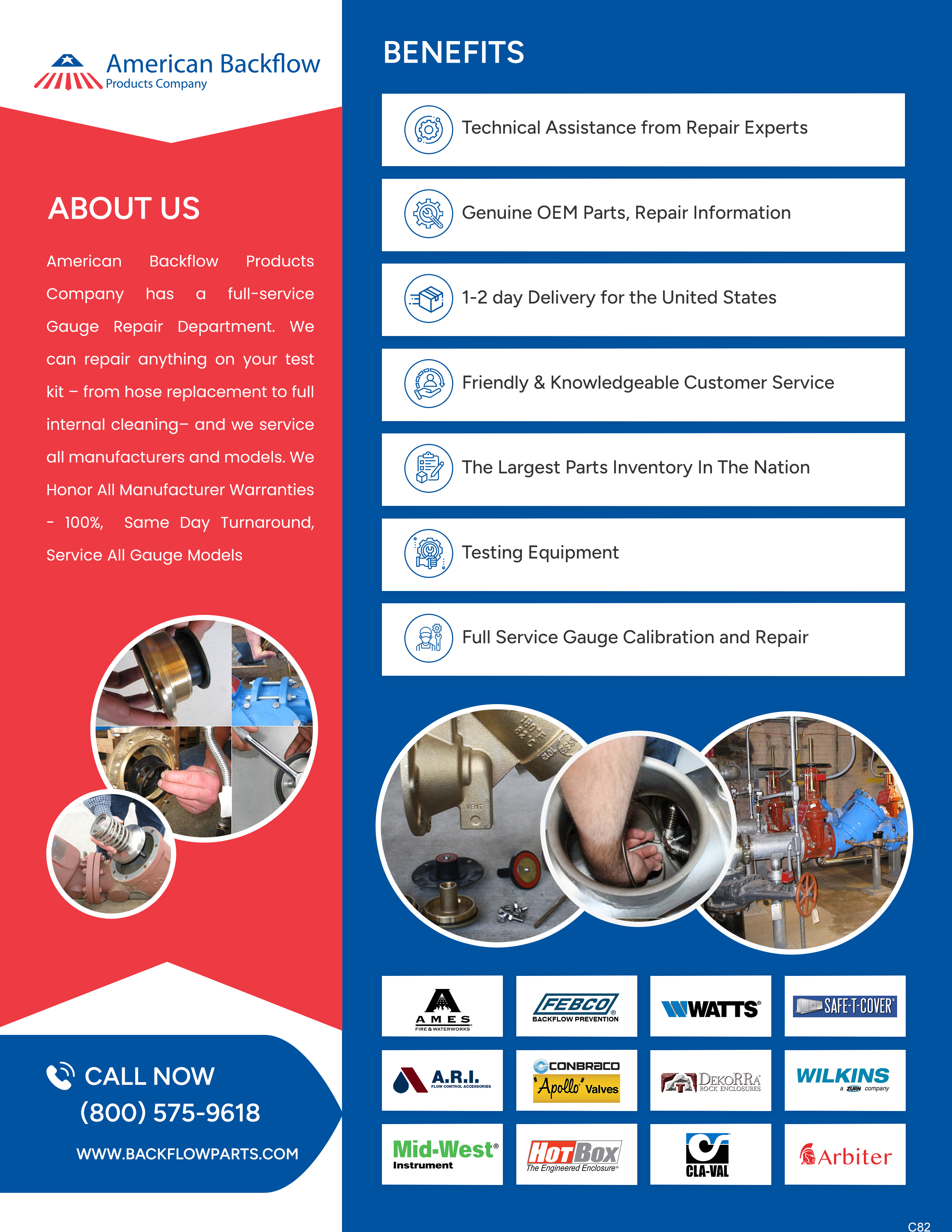 Flyer-Design von pb für American Backflow Products Company | Design #36838471