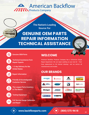 Flyer Design by pb for American Backflow Products Company | Design: #36838479