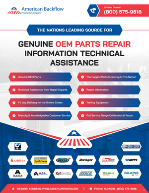 Flyer Design by pb for American Backflow Products Company | Design: #36838482