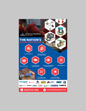 Flyer Design by Creations Box 2015 for American Backflow Products Company | Design: #36835191