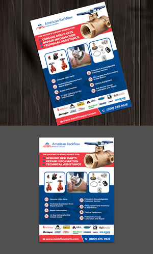Diseño de Flyer por websmartusa para American Backflow Products Company | Diseño #36830757