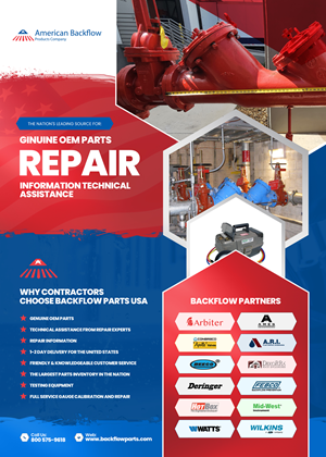 Flyer Design by NZ Creatives for American Backflow Products Company | Design: #36856008