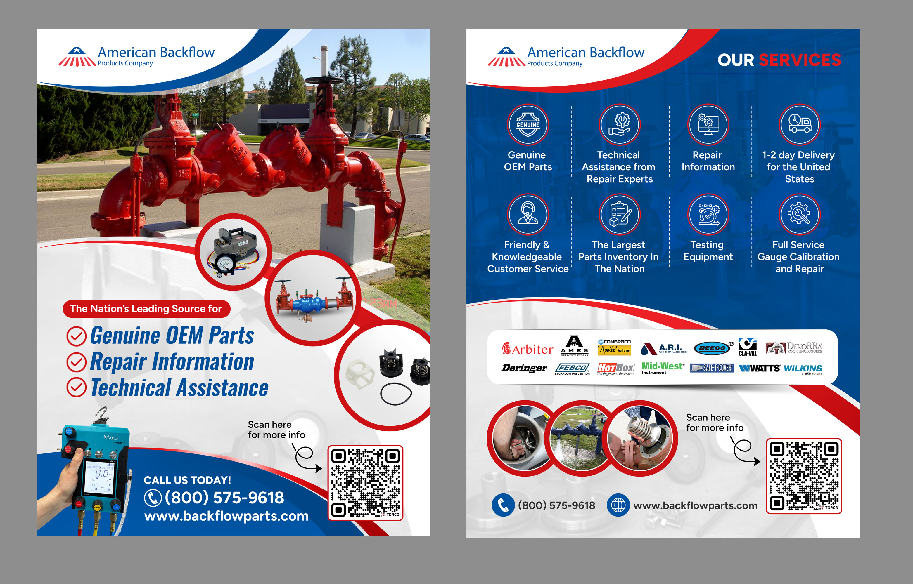Flyer-Design von Stan$oul für American Backflow Products Company | Design #36828930