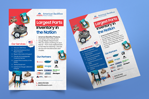 Flyer Design by Graphic Guy for American Backflow Products Company | Design: #36836440