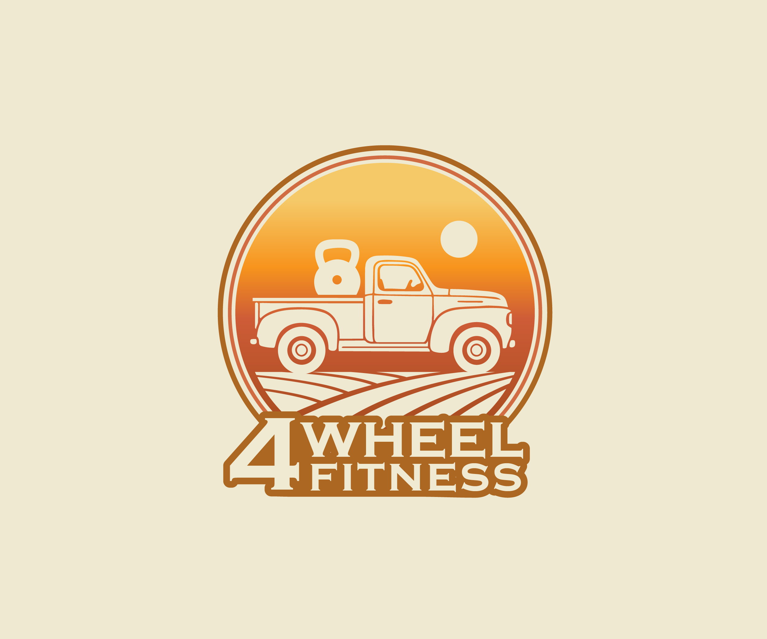 Logo Design by James J. for 4 Wheel Fitness | Design #36832839