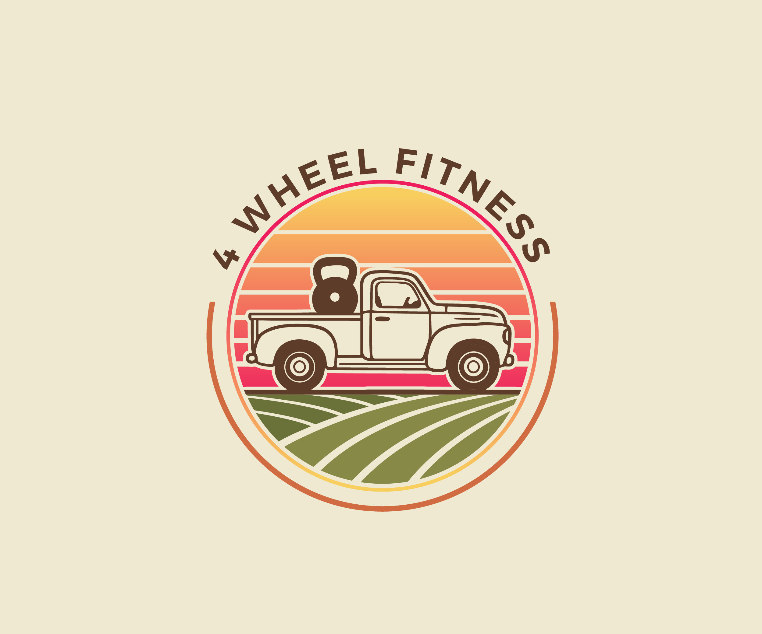 Logo Design by James J. for 4 Wheel Fitness | Design: #36834662