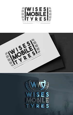 Diseño de Logo por VectorForge para Wises Mobile Tyres  | Diseño: #36831901