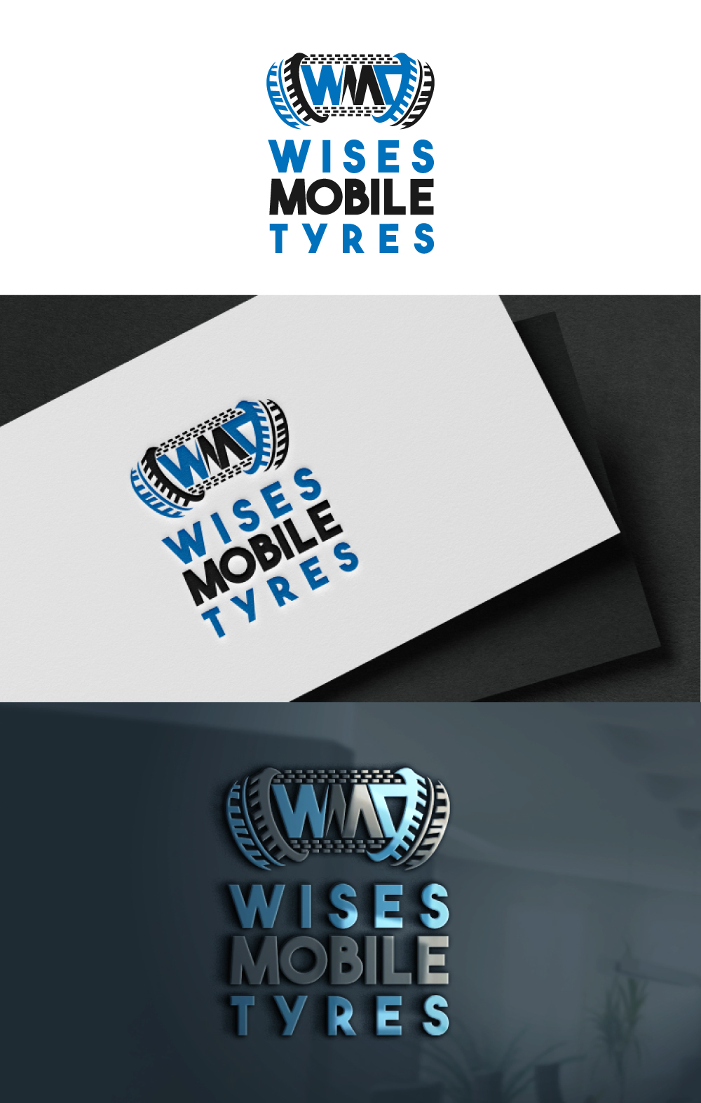 Diseño de Logo por VectorForge para Wises Mobile Tyres  | Diseño #36831902
