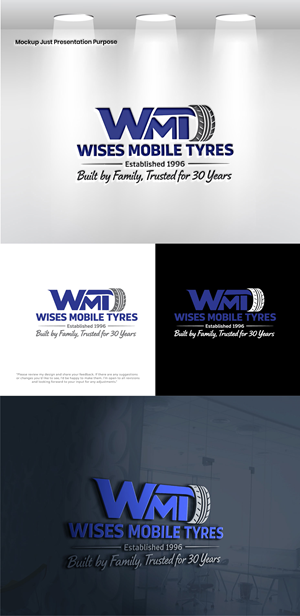 Diseño de Logo por VectorForge para Wises Mobile Tyres  | Diseño: #36832381