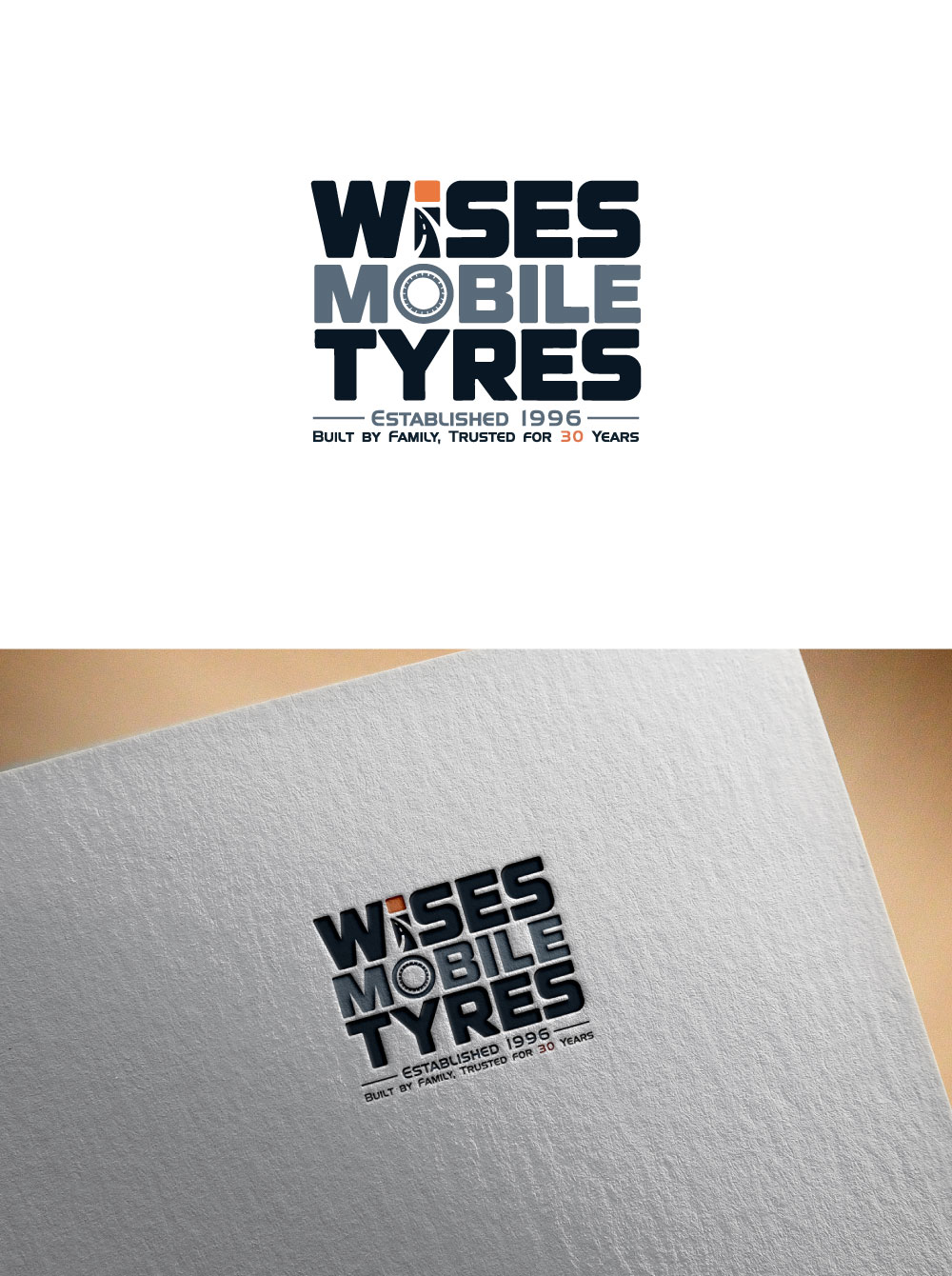 Diseño de Logo por KING JM para Wises Mobile Tyres  | Diseño #36831879