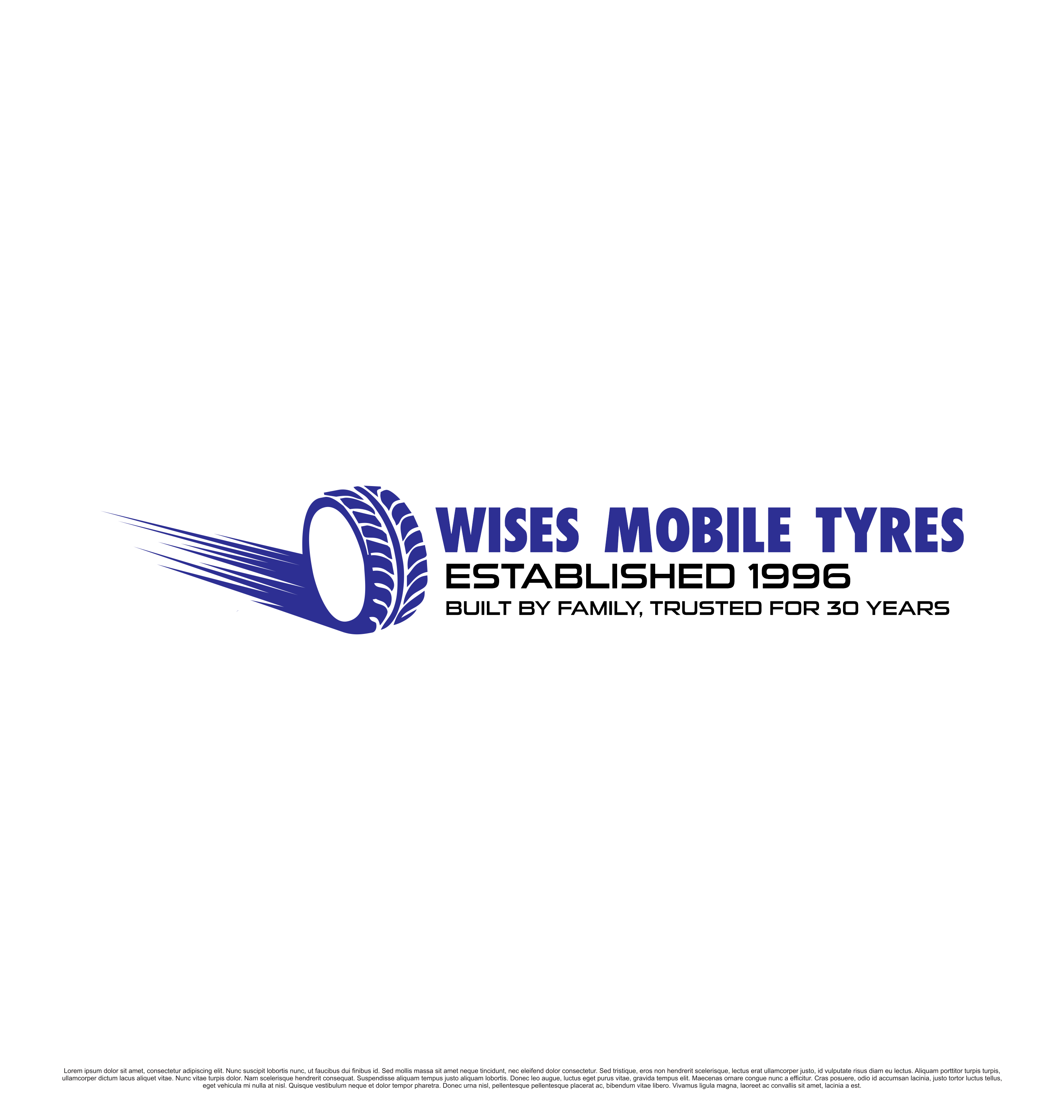 Diseño de Logo por saesean para Wises Mobile Tyres  | Diseño #36840924