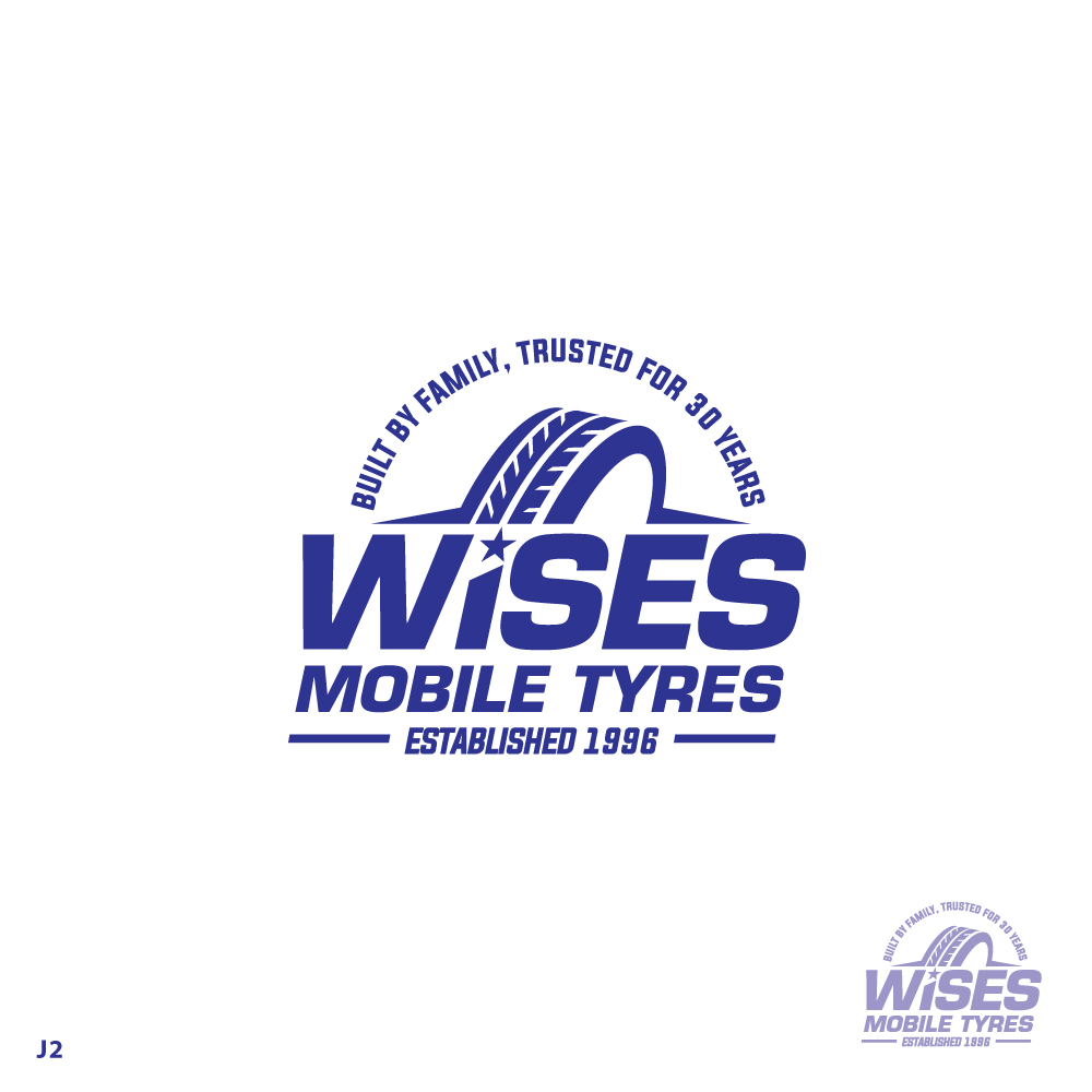 Diseño de Logo por Sujit Banerjee para Wises Mobile Tyres  | Diseño #36829736