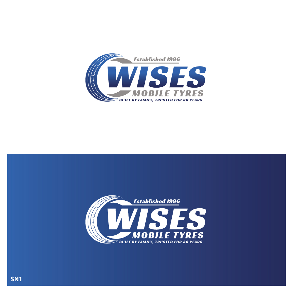 Diseño de Logo por Sujit Banerjee para Wises Mobile Tyres  | Diseño #36829739