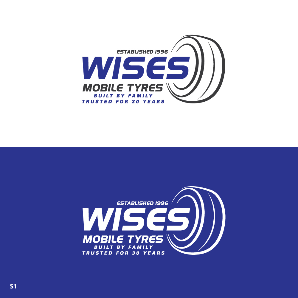 Diseño de Logo por Sujit Banerjee para Wises Mobile Tyres  | Diseño #36829741