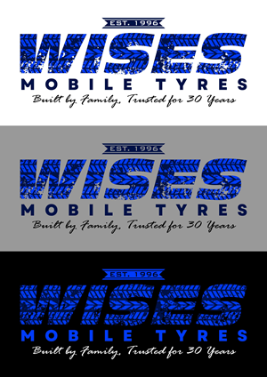 Diseño de Logo por Rendell Sueña para Wises Mobile Tyres  | Diseño #36835372