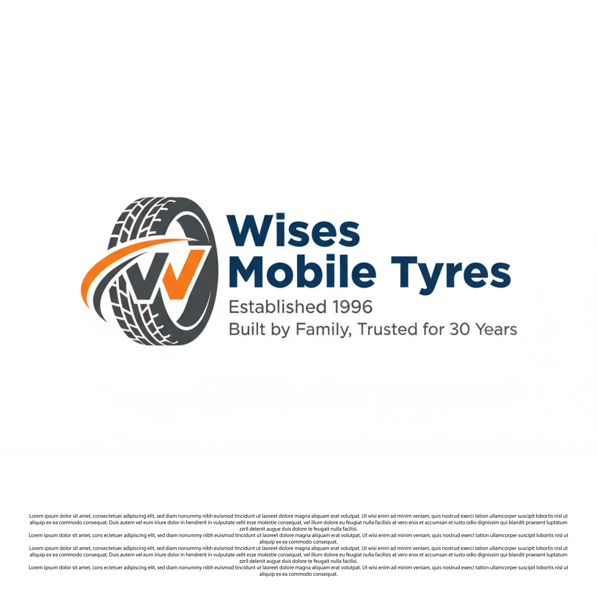 Logo Design by UAD DESIGNS for Wises Mobile Tyres  | Design #36833106
